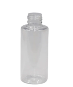 Frasco Pet 120ml Cilíndrico Reto Rosca 24mm